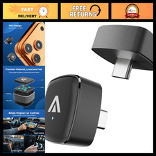 2-in-1 Mini USB C Wireless CarPlay & Android Auto Adapter - Durable Alloy Shell picture