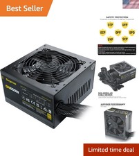 650W ATX Power Supply - 80 Plus Gold Certified for Gaming Excellence picture
