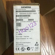 SIEMENS 6SE6440-2UD21-1AA1 6SE64402UD211AA1 Inverter UPS/FedEx NEW picture