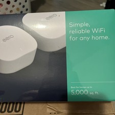 eero Wi Fi System Wi-Fi Router/Extender - Pack of 3 Brand New In Box 5000 Sq Ft picture