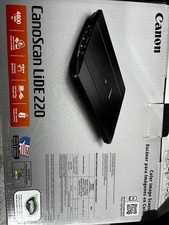 Canon Canoscan Lide 220 Color Flatbed USB Scanner Unused Opened Box NOS picture