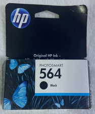 New HP 564 Black Ink Cartridge - C2P51FN Expired 01/12 Never Opened picture