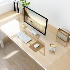 Large Transparent Clear Desk Mat Protector 35.4