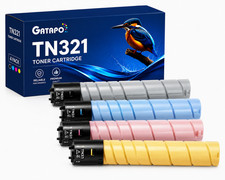 TN321-4PK  Toner Cartridges Compatible for Konica Minolta Bizhub C224/C284 picture