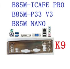 NEW Original I/O shield FOR MSI B85M-P33 V3 B85M NANO B85M-ICAFE PRO picture