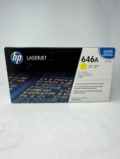 New HP LaserJet 646A Yellow Toner Cartridge CF032A picture