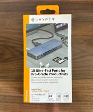 Hyper HyperDrive Next 10 Port USB-C Hub Portable HDMI HD4005GL 90 4K picture