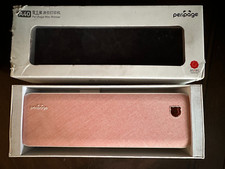 PeriPage A40 Mini Portable Thermal Printer In Pink & White 203DPI picture