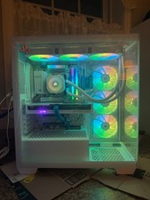 Custom Built White RGB PC | RTX 5060Ti 16GB + Ryzen 5 9600x picture