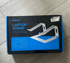 Nulaxy C3 Aluminum Anti-Slip Laptop Stand/Riser for Up to 16 in, Red picture