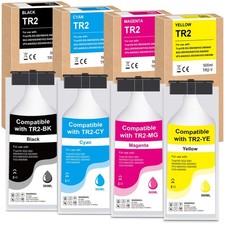 Roland compatble ink TR2 Ink Cartridge 4-Pack Compatible for picture