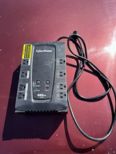 CyberPower 685VA AVR UPS Battery Backup Surge Protection 8 Outlets Black picture