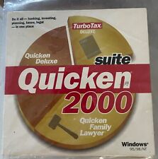 QUICKEN DELUXE 2000 Suite for Windows (Quicken, TurboTax and Lawyer) picture