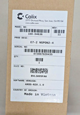 Calix E7-2 AXOS NGPON2-4 NG-PON2 Line Card 100-04636 - New picture