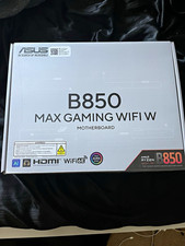 ASUS B850 MAX GAMING WIFI W ATX AM5 DDR5 WiFi 6E PCIe 5.0 Motherboard picture