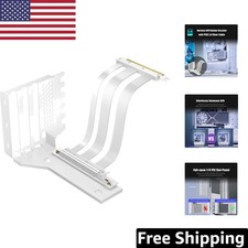 Lightweight Iron PCIe 5.0 Vertical GPU Mount with Vibration Reduction Foam Pads picture