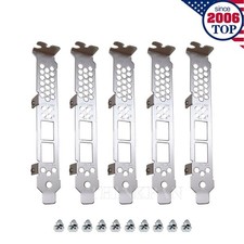 Lot of 5 Full Height Long Bracket For QLE8242 QLE8262 QLE3242 NC523SFP picture