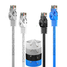 Cat5e Cat6 Ethernet Internet LAN Network Cable Router Blue White Black Grey lot picture