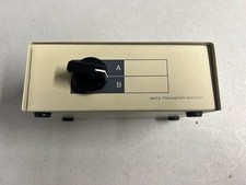 Vintage VGA Data Transfer Switch Manual A B Selector Box picture