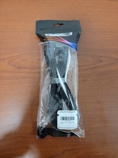 CABLEMOD ModMesh Sleeved 16-Pin To Triple 8-Pin for Corsair (Black/White) - NEW picture