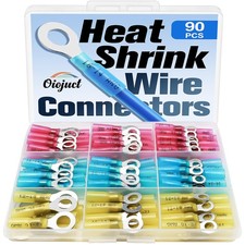 90Pcs Heat Shrink Wire Connectors Electrical Kit - Oiojuct Marine Automotive...  picture