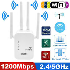 1200Mbps WiFi Range Extender Repeater 2.4G/5G Wireless Amplifier Router Booster picture