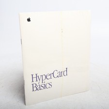 Apple Macintosh - HyperCard Basics Manual SEALED picture