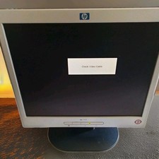 HP 1502 15-inch Flat Panel Monitor VGA, Space-Saving Square Screen-Good Cond. picture