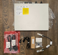 NEW OPEN BOX Cisco C9200-48P-E Catalyst 9200 48-Port Full PoE+ Switch + Box picture