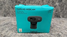 Logitech C270 3.0MP Webcam Black  🔥New/Sealed🔥 picture