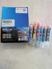 EZInk 280XXL 281XXL Ink Cartridges 6 Sealed Packs picture