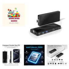 Ultra Compact Stick PC – Win 10 Pro, Fanless 4GB RAM, 64GB Storage, HDMI Output picture