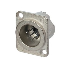 Neutrik 5 Pin NC5MD-LX Male XLR Chassis Connector picture