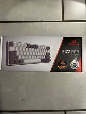 REDRAGON Fizz K617 RGB USB Mini Mechanical Gaming Wired Keyboard Red Switch 61 K picture
