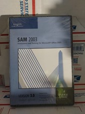 New SAM 2003 Assessment & Training Version 3.0 Student edition PC CD-ROM - #136 picture