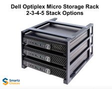 Storage Stacking Rack for Dell OptiPlex Micro PCs – 2–5 Stack Options picture