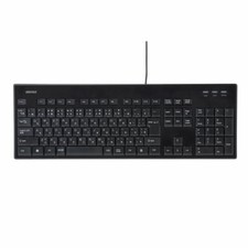 BUFFALO USB connection wired washable keyboard washable correspond... from Japan picture