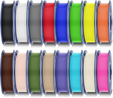 SUNLU 16 Color PETG Filament Bundle Multicolor, PETG 3D Printer Filament picture