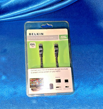 Belkin 10FT Internet Streaming CAT6 Cable - PC6v10BKS picture