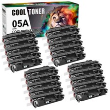1-20PK Compatible with HP 05A CE505A Toner Cartridge LaserJet P2055X P2050 LOT. picture