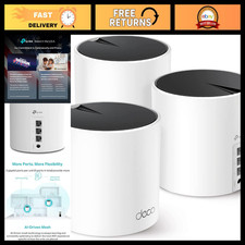 WiFi 6 Mesh System, AX3000 High-Speed Internet, Deco X55 (3-Pack) - Home Network picture