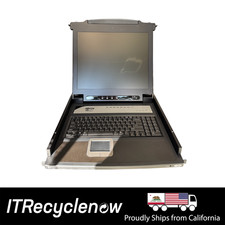 Tripp Lite B020-008-17 NetDirector 8-Port 1U Rack Console KVM Switch 17