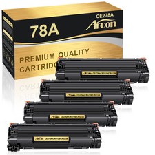 4 Pack CE278A Toner For HP 78A LaserJet Pro M1536DNF MFP P1560 P1566 P1606DN picture