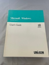 Microsoft Windows 3.1 User's Guide Manual Book Operating System PC21669-0492 picture