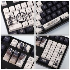 FF14 Final Fantasy XIV 108 Keycap Set PBT Cherry MX Mechanical Keyboard  Boxed picture