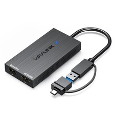 DisplayLink Dual 4K@60Hz Monitor Docking Station USB 3.1/USB C 2x 4K HDMI Hub picture