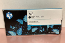 Genuine HP DesignJet 745 Matte Black 300ml Ink Cartridge (F9K05A) exp 08/2028 picture