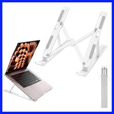 Ergonomic and Foldable Laptop Stand for Desk, Adjustable Riser, Fits All Lapt... picture