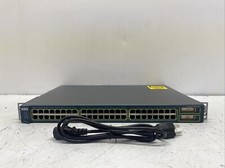 Cisco Catalyst 2950 WS-C2950G-48-EI 48-Port 10/100 Ethernet Switch w/ Power Cord picture