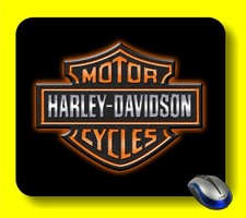 Harley Davidson Motorcycle Computer Mouse Pad Gift    ha03 picture